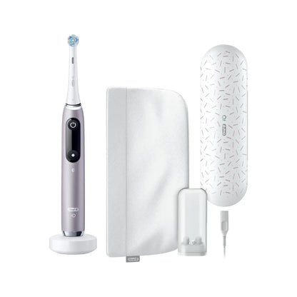Oral-B | iO9 Series | iO9 Rose Quarz | Elektrische Zahnbürste | Wiederaufladbar | Rose Quarz