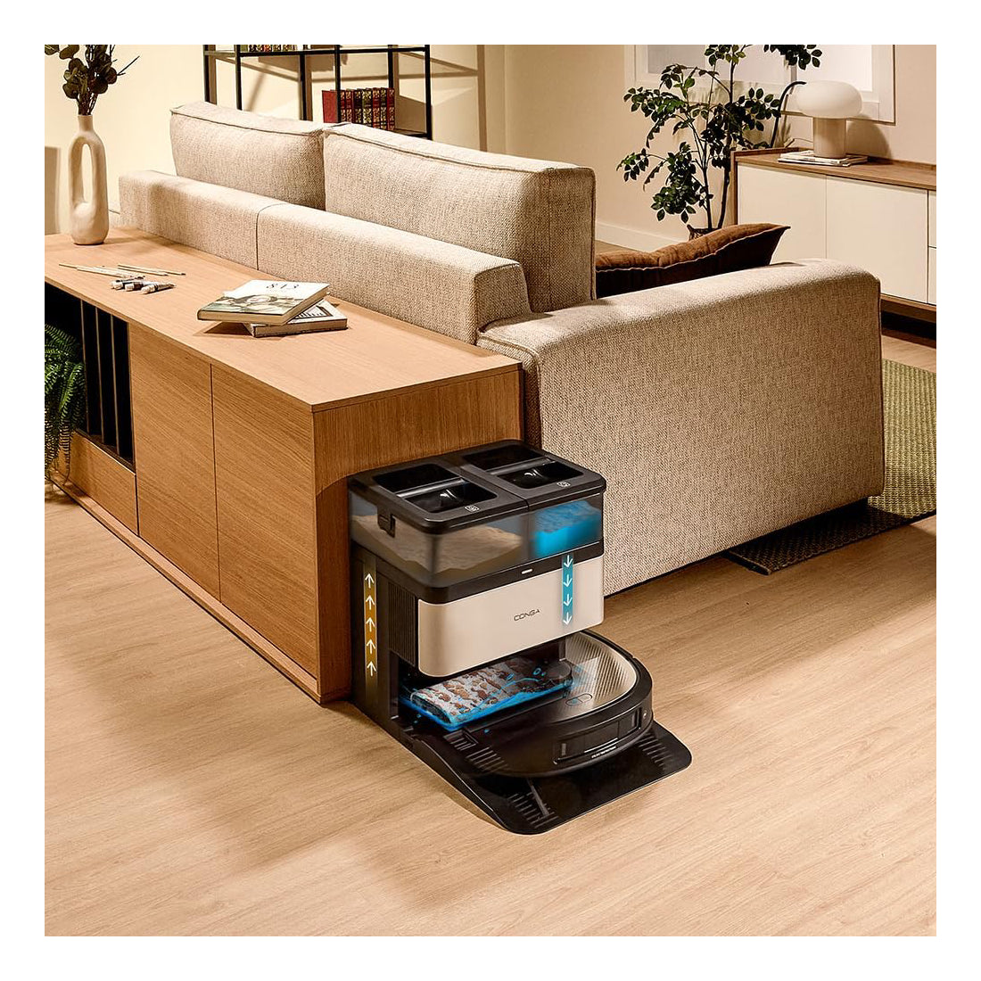 Cecotec | Conga Z100 | A01_EU01_114630 | Saugroboter | Nass & Trocken | Schwarz