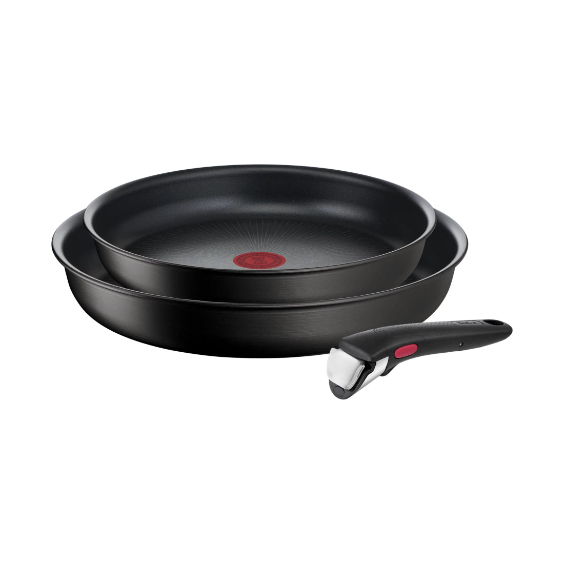 Tefal | Ingenio Eco Resist | L3979102 | Pfannenset | 24/28 cm | Schwarz
