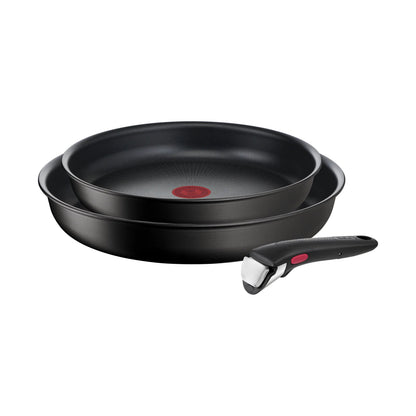 Tefal | Ingenio Eco Resist | L3979102 | Pfannenset | 24/28 cm | Schwarz