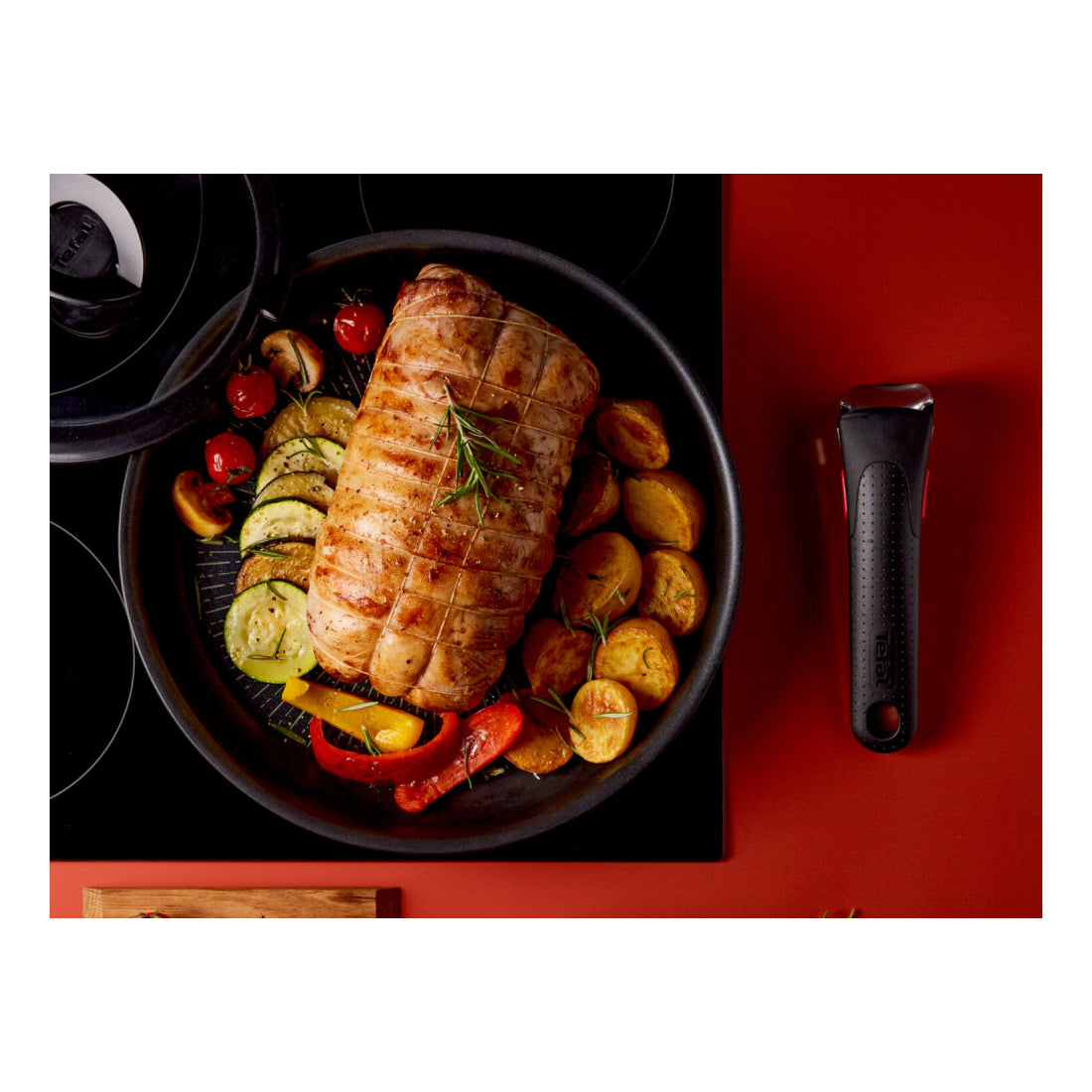 Tefal | Ingenio Eco Resist | L3979102 | Pfannenset | 24/28 cm | Schwarz