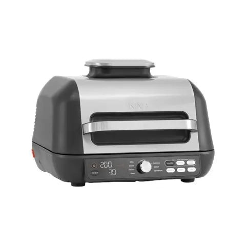 Ninja | Foodi Max Pro Health Grill, Kochplatte & Heißluftfritteuse | AG651EU | Elektrogrill | Schwarz