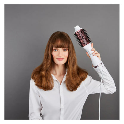 Rowenta | Volumizer | CF6135F0 | Warmluftbürste | Weiß/Rosenholz