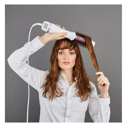 Rowenta | Volumizer | CF6135F0 | Warmluftbürste | Weiß/Rosenholz