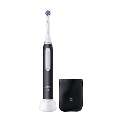 Oral-B | iO White Clean | elektrische Zahnbürste | wiederaufladbar | Schwarz/Weiß