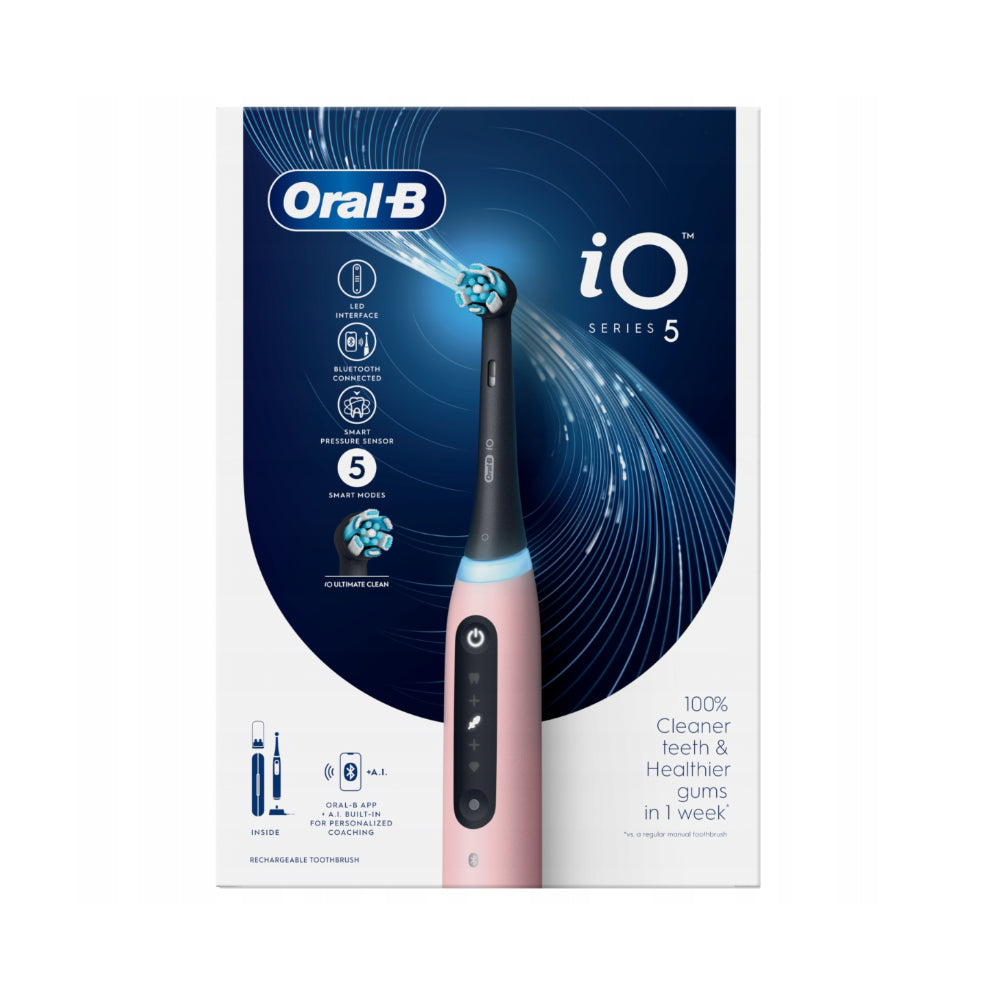 Oral-B | iO5 Series | iO5 Pink | elektrische Zahnbürste | wiederaufladbar | Pink
