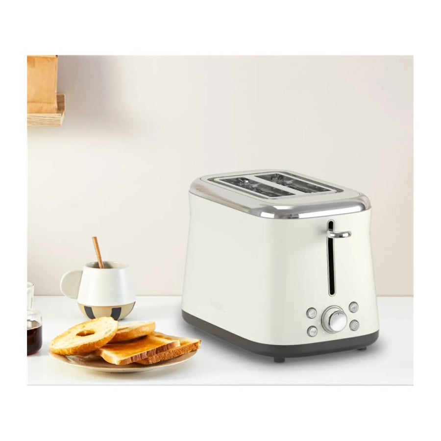 Tefal | Kollektion | TT720AE0 | Toaster | 2 Scheiben | 850 W | Silber/Weiß
