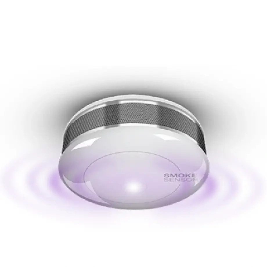 Nice | Z-Wave Smoke-Control photoelectric smoke and temperature sensor FGSD-002 ZW5 EU