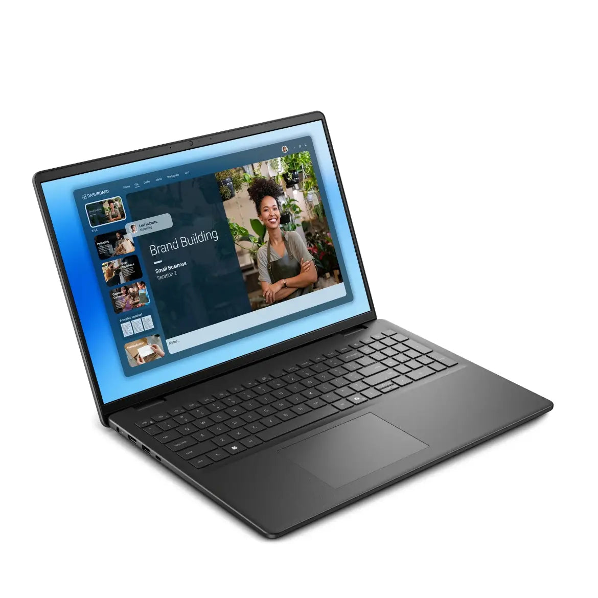 Dell | Inspiron 16 DC16250 | 16" | 2K / WUXGA | Intel Core 5 120U | 8 GB | DDR5 | 512 GB | Carbon Black