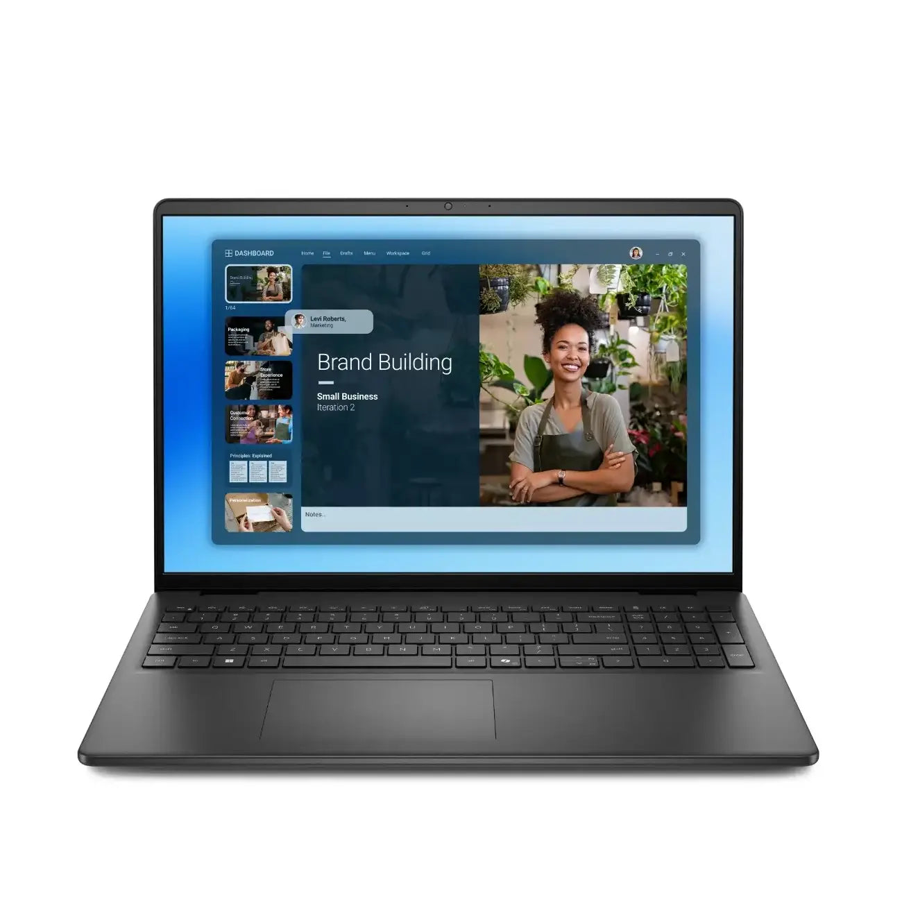 Dell | Inspiron 16 DC16250 | 16" | 2K / WUXGA | Intel Core 5 120U | 8 GB | DDR5 | 512 GB | Carbon Black