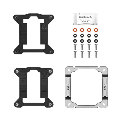 Deepcool | CPU Cooler | AG400 BK LED | Black | Intel, AMD
