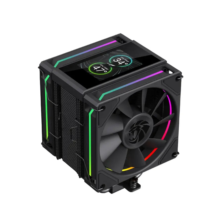 Gamemax | CPU Air Cooler | SIGMA 620 LCD BK | Black