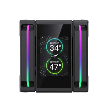 Gamemax | CPU Air Cooler | SIGMA 620 LCD BK | Black