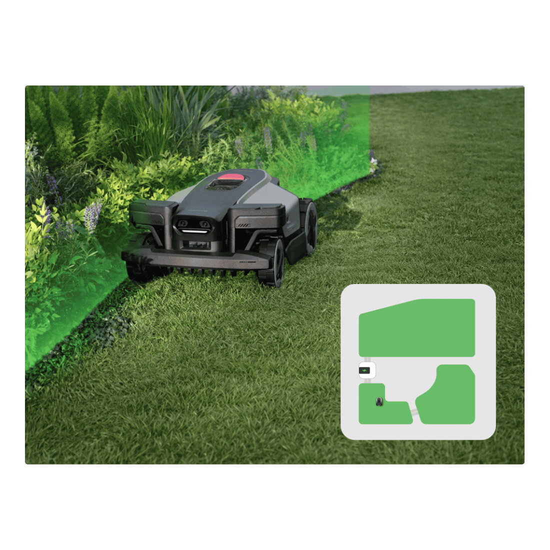Roborock | RockMow Z130 | Robotic Lawn Mower | 3000 m² | AWD