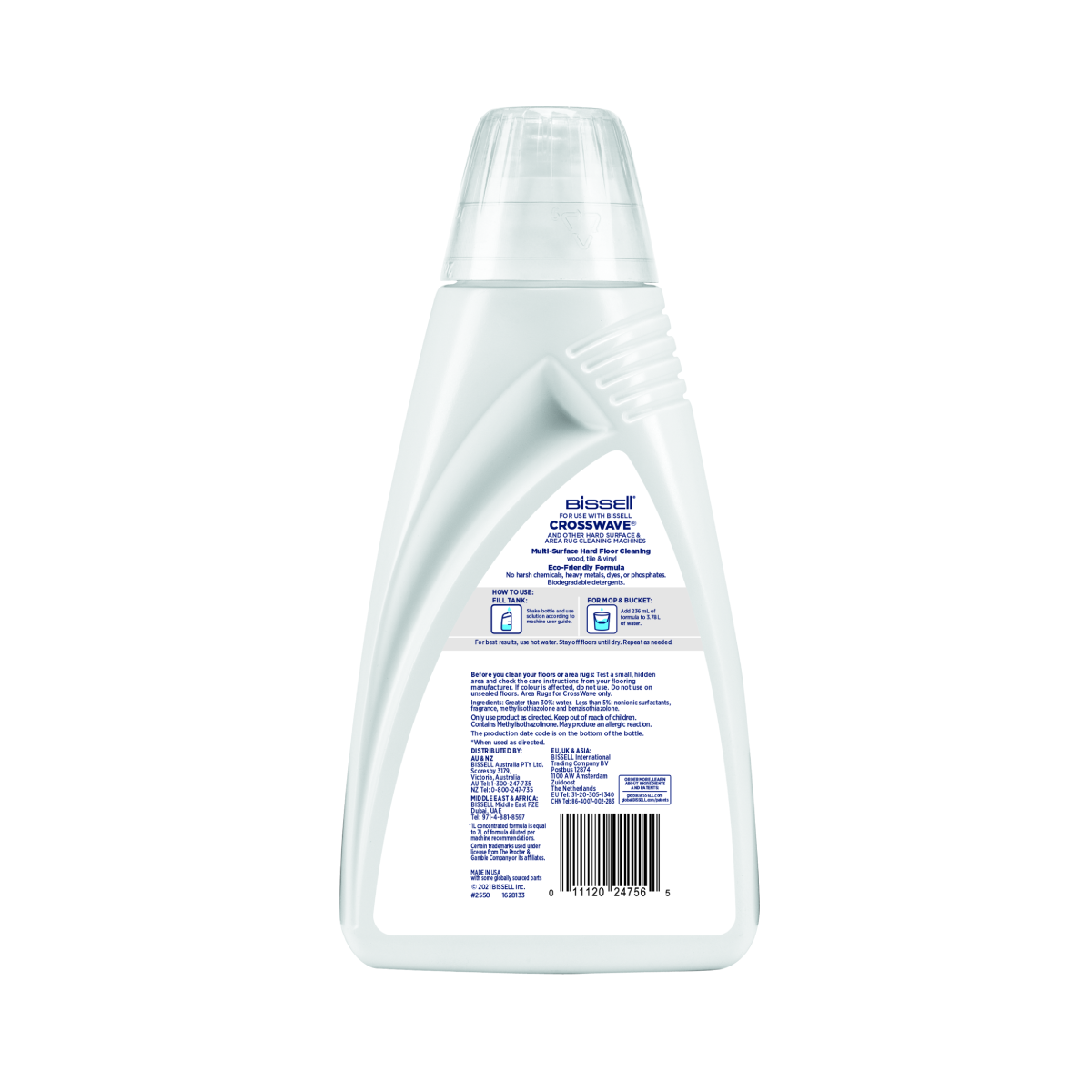 Bissell | Multi Surface Pet Formula | 2550 | Floor Cleaning Solution | 1000 ml