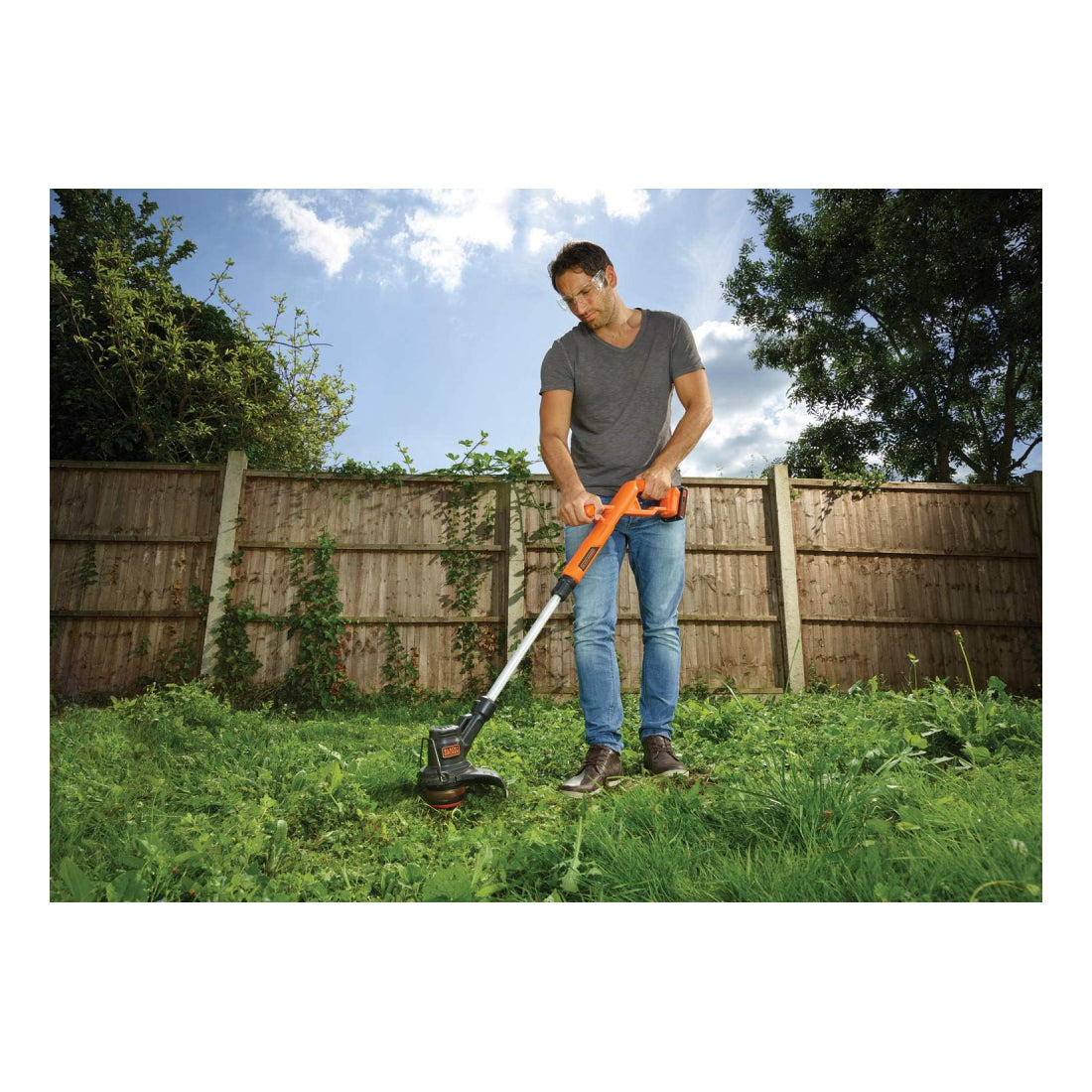 BLACK+DECKER | ST182320-QW | Cordless Grass Trimmer | 18 V | 1 × 2.0 Ah
