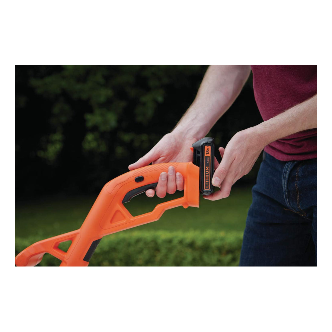 BLACK+DECKER | ST182320-QW | Cordless Grass Trimmer | 18 V | 1 × 2.0 Ah
