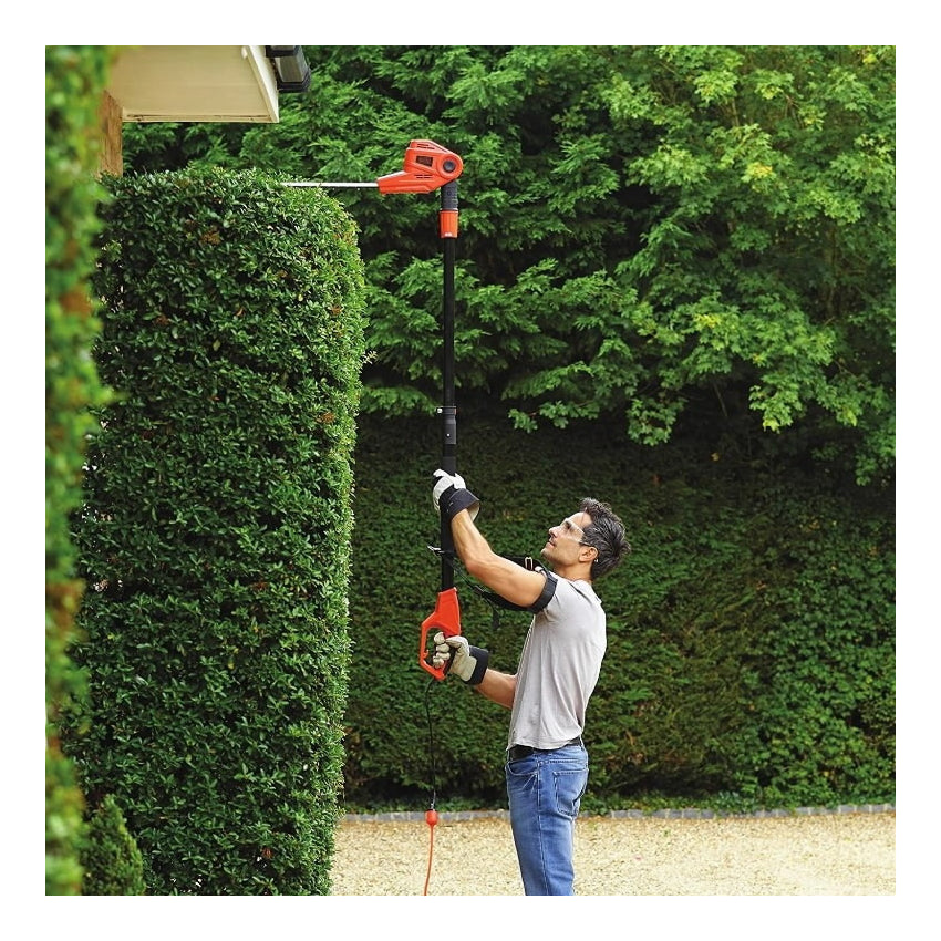 BLACK+DECKER | PH5551-QS | Telescopic Hedge Trimmer | 550 W | 51 cm