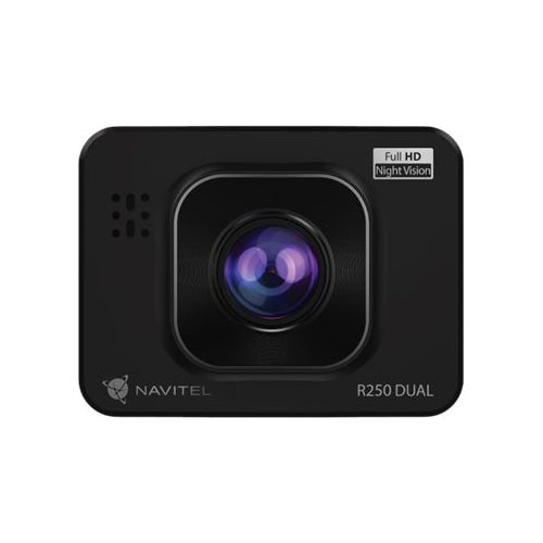 Navitel | R250 DUAL | Dash Camera | Full HD 1080p | Black