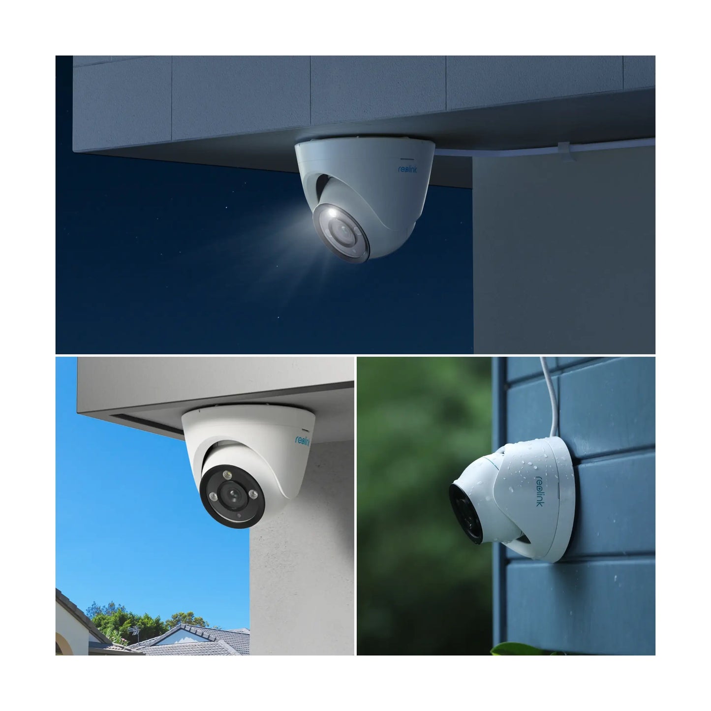 Reolink | 4K Security IP Camera with Color Night Vision | P434 | Dome | 8 MP | IP66