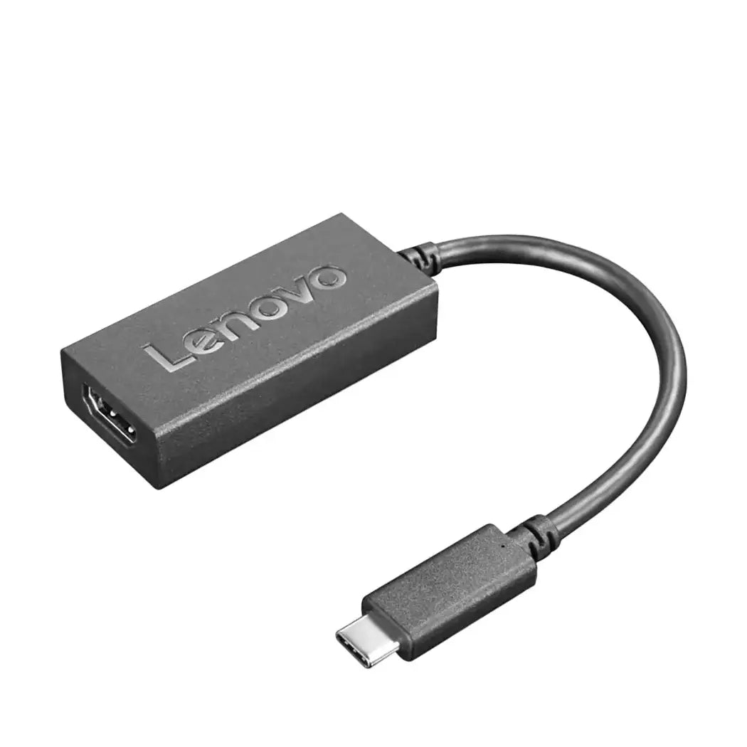 Lenovo | Video adapter | 19 pin HDMI Type A | 24 pin USB-C | Black