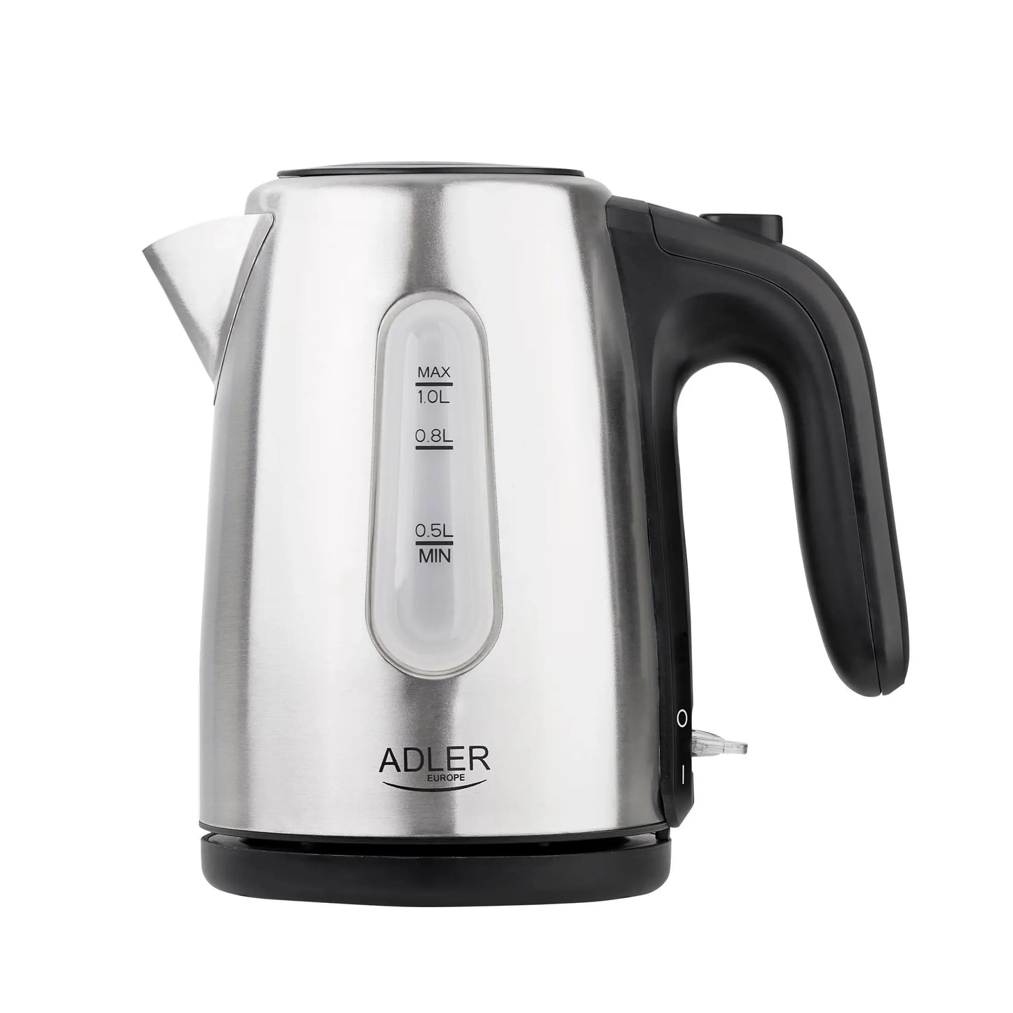 Adler | Kettle | AD 1273 | Standard | 1.6 kW | 1 L | Stainless steel | Silver