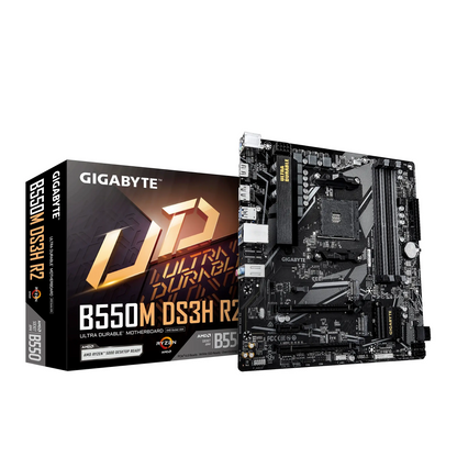 Gigabyte | B550M DS3H R2 | Processor Socket Socket AM4 | Chipset Type AMD B550 | DDR4 SDRAM