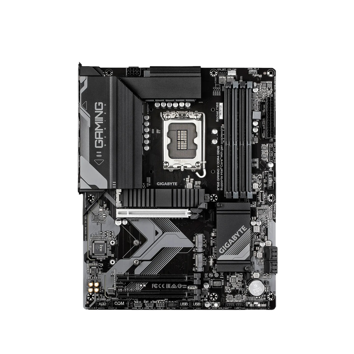 Gigabyte | B760 GAMING X DDR4 GEN5 | Processor Socket LGA1700 Socket | Chipset Type Intel B760 | DDR4 SDRAM