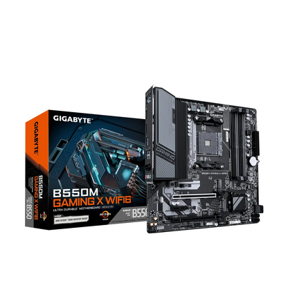 Gigabyte | B550M GAMING X WIFI6 | Processor Socket Socket AM4 | Chipset Type AMD B550 | DDR4 SDRAM