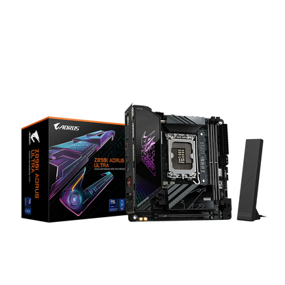 Gigabyte | Z890I ULTRA | Processor Socket LGA1851 Socket | Chipset Type Intel Z890 Express | DDR5 SDRAM