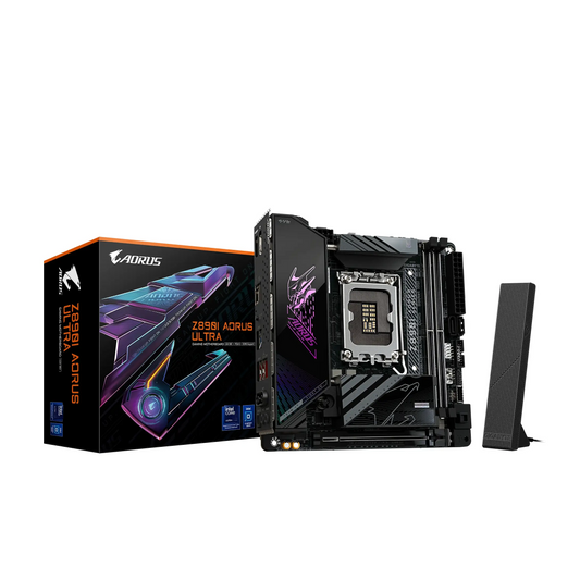 Gigabyte | Z890I ULTRA | Processor Socket LGA1851 Socket | Chipset Type Intel Z890 Express | DDR5 SDRAM