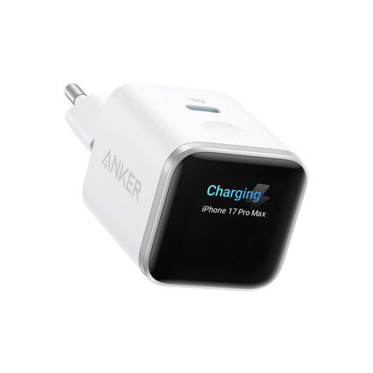 Anker | Nano Charger 45W Smart Display | USB-C Wall Charger | 45 W