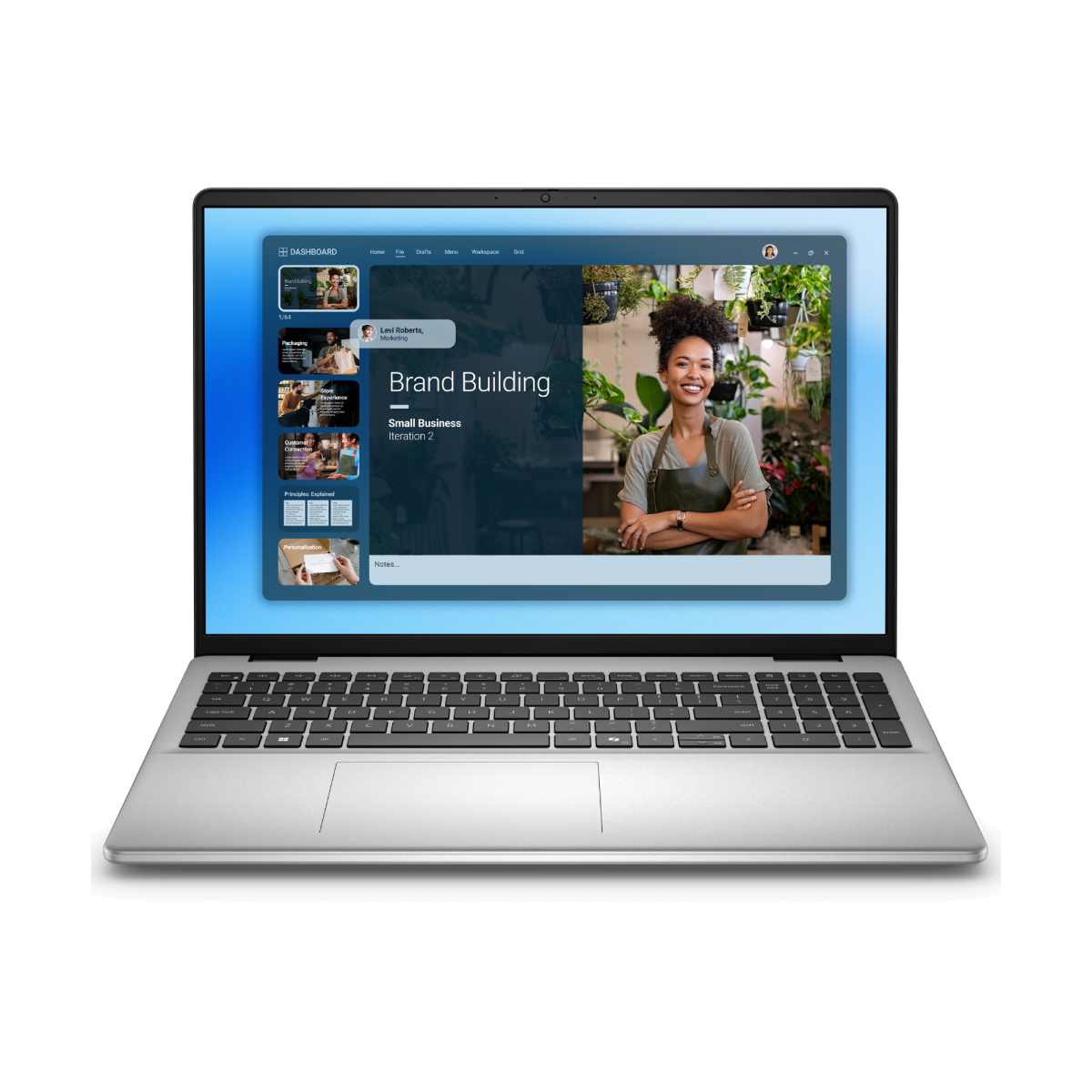 Dell | Dell 16 | DC16251 | Laptop | Core i7-150U | 16GB | 512GB SSD | 16" 2K | Silver