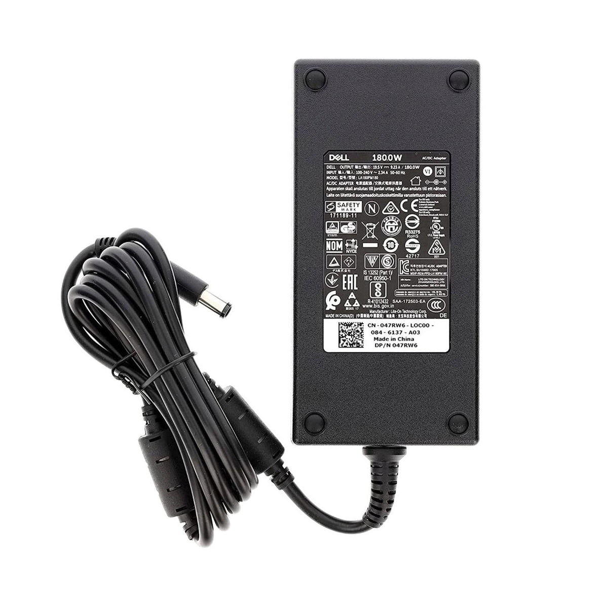 Dell | 450-BFJR | AC Adapter | 180W | 7.4 mm | EU