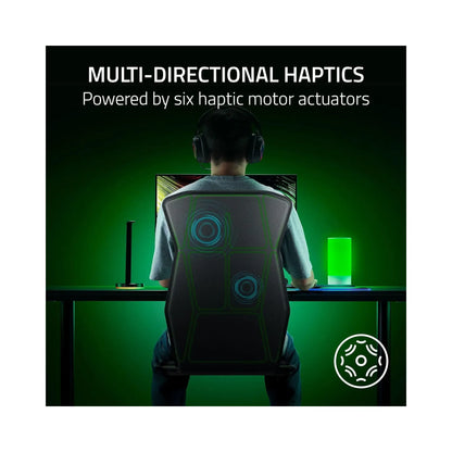 Razer | Freyja HD Haptic Gaming Chair Cushion | Black