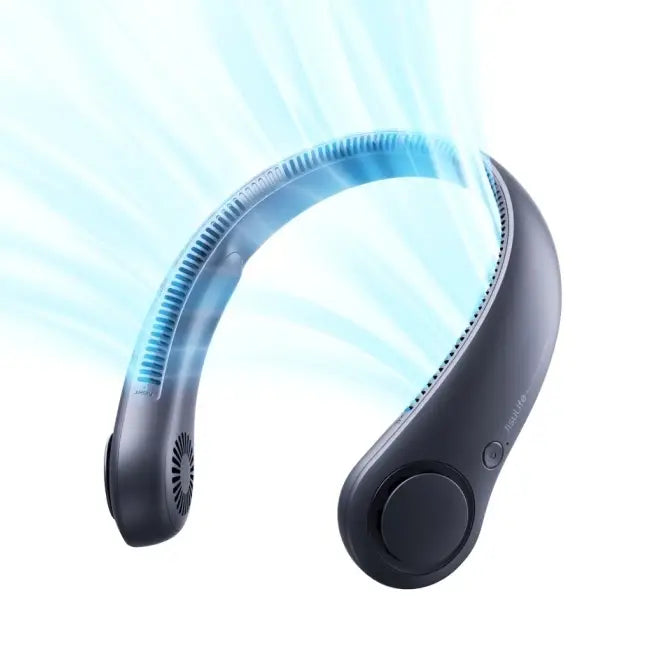JisuLife | Neck Fan 3 Dark Blue | 5 W | 5 wind modes | Dark Blue