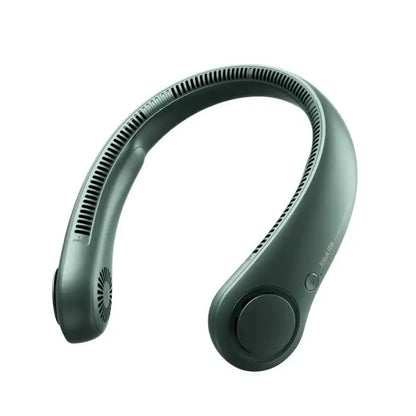 JisuLife | Neck Fan 3 Dark Green | 5 W | 5 wind modes | Dark Green