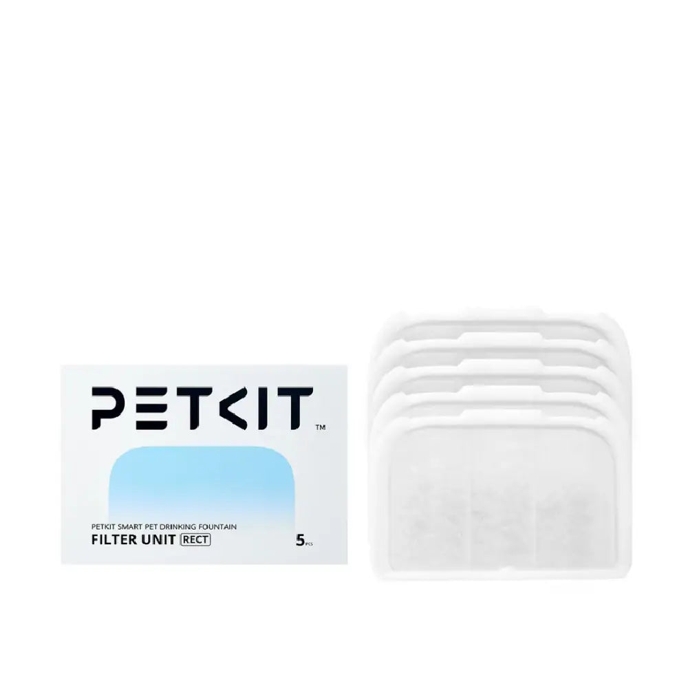 PETKIT | Replacement Water Filters | Eversweet Max (5 Pack) | Multi-Layer Filtration | White