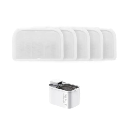 PETKIT | Replacement Water Filters | Eversweet Max (5 Pack) | Multi-Layer Filtration | White