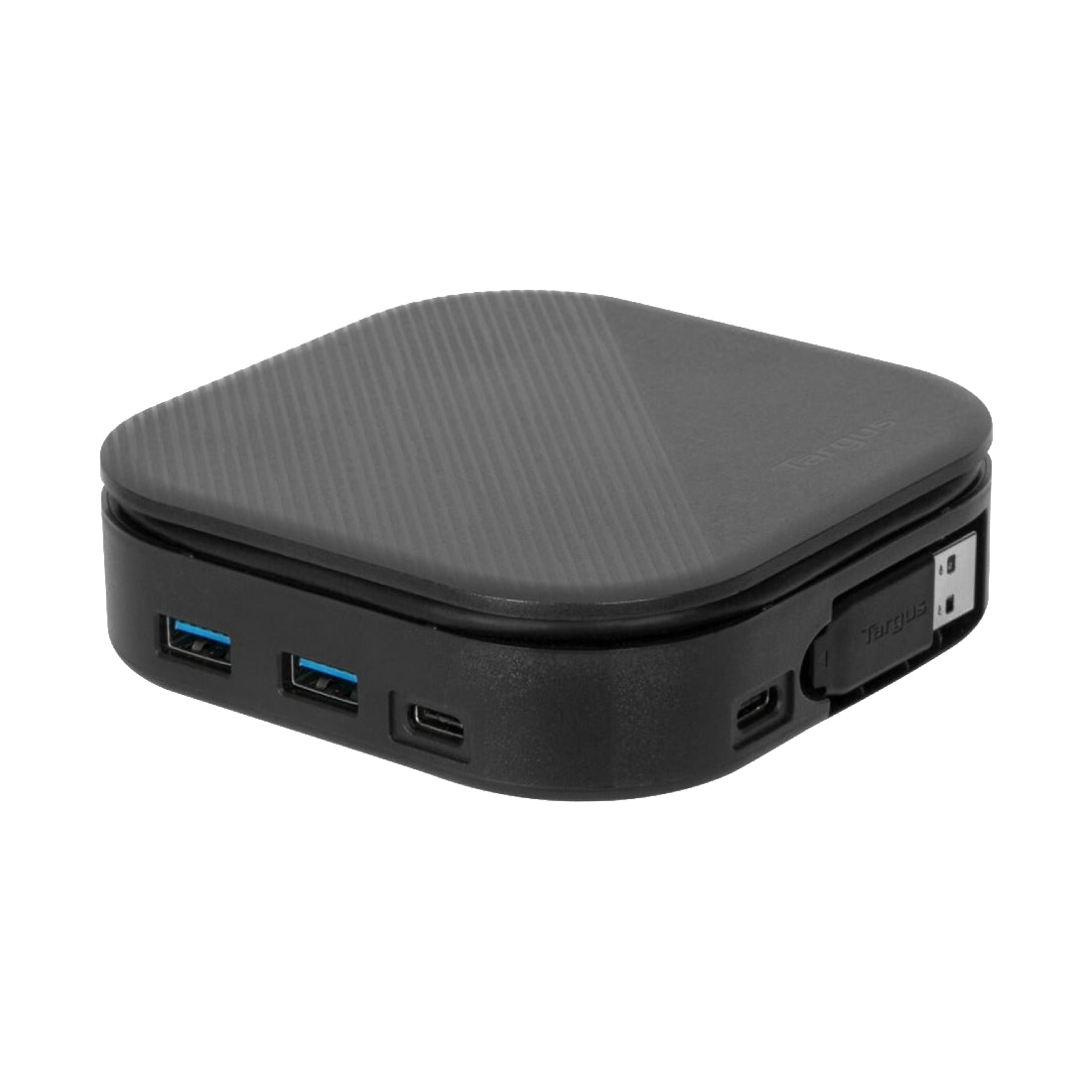 Targus | DOCK116GLZ | USB-C Dual-Monitor Reise-Dockingstation | DisplayLink | 80W PD | Dual-HDMI | Schwarz