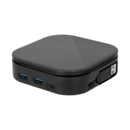 Targus | DOCK116GLZ | USB-C Dual-Monitor Reise-Dockingstation | DisplayLink | 80W PD | Dual-HDMI | Schwarz