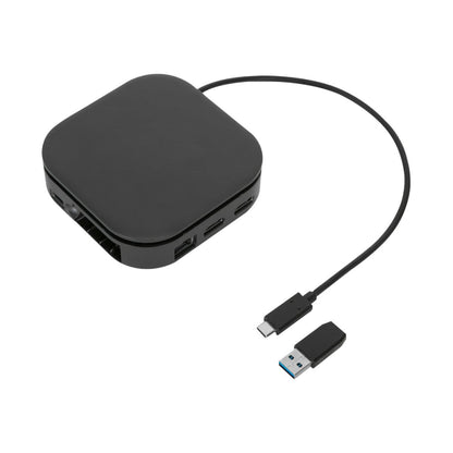 Targus | DOCK116GLZ | USB-C Dual-Monitor Reise-Dockingstation | DisplayLink | 80W PD | Dual-HDMI | Schwarz