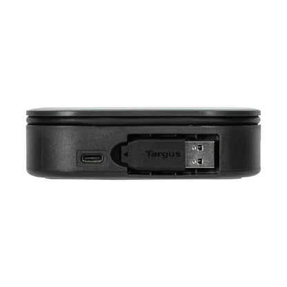 Targus | DOCK116GLZ | USB-C Dual-Monitor Reise-Dockingstation | DisplayLink | 80W PD | Dual-HDMI | Schwarz