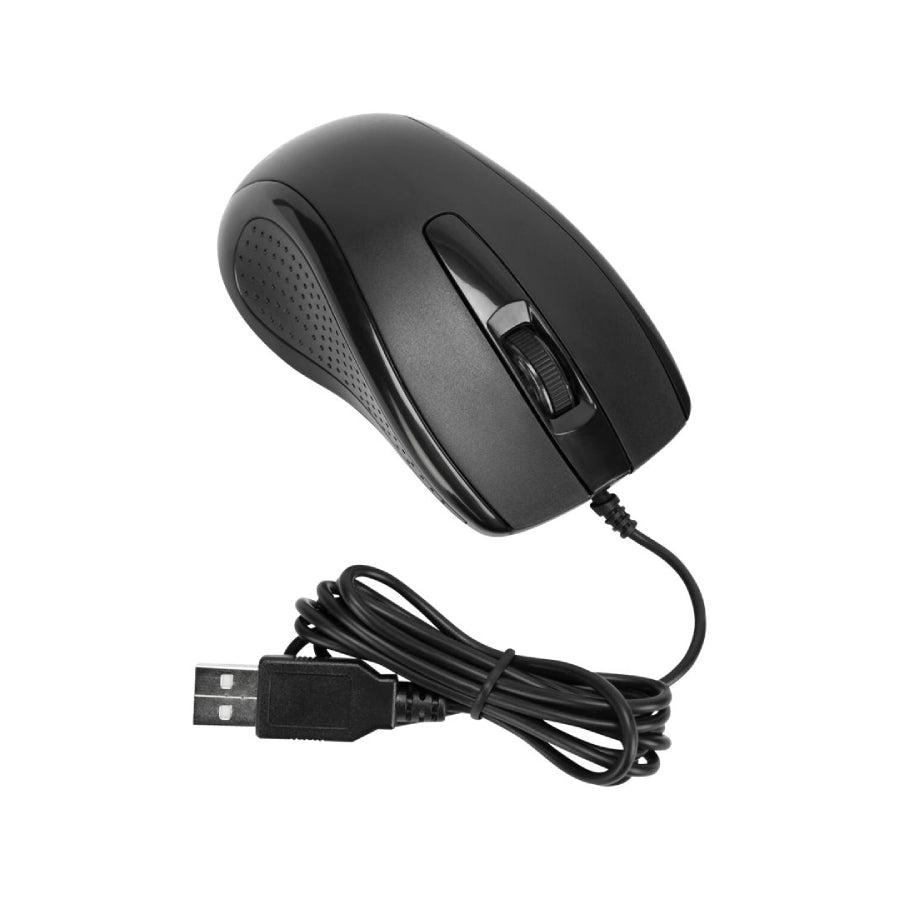 Targus | Full-Size | AMU81AMGL | Optische Maus | Kabelgebunden | USB | 1000 DPI | Schwarz