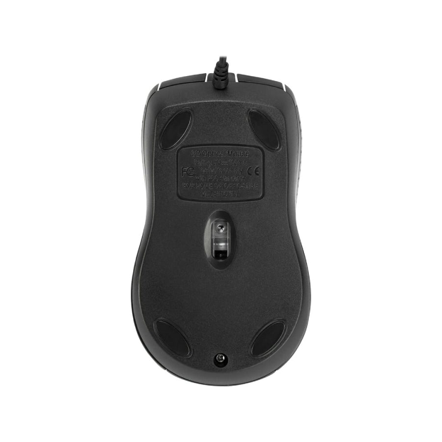 Targus | Full-Size | AMU81AMGL | Optische Maus | Kabelgebunden | USB | 1000 DPI | Schwarz