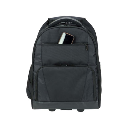 Targus | Sport Rolling | TSB700EU | Sac à Dos pour Ordinateur Portable à Roulettes | 15.6" | Noir