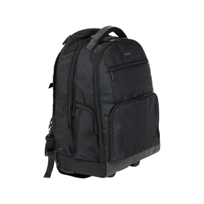Targus | Sport Rolling | TSB700EU | Sac à Dos pour Ordinateur Portable à Roulettes | 15.6" | Noir