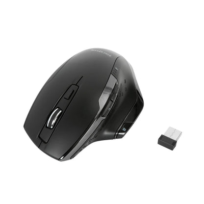 Targus | BlueTrace Wireless Ergonomic Antimicrobial | AMW584GL | Ergonomic Mouse | Wireless | 2.4 GHz | Right-Handed | Black