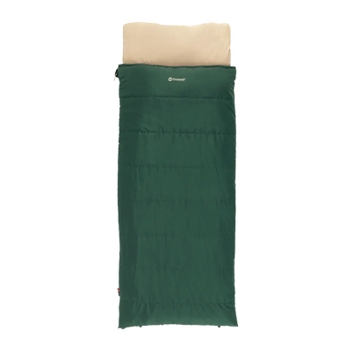 Outwell | Contour Prime | 230485 | Sleeping Bag | 2–3 Season | Right Zip | Green