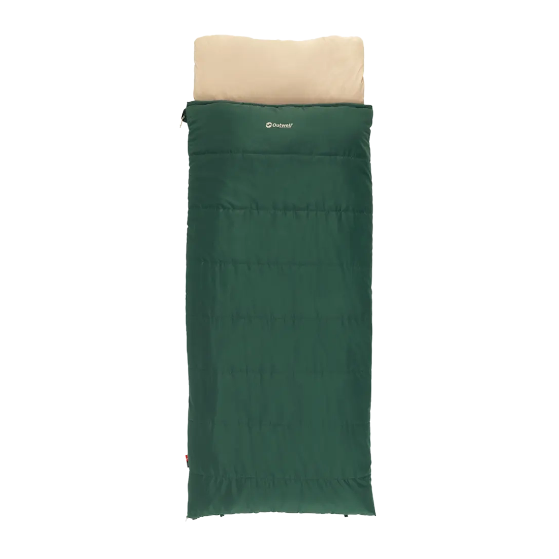 Outwell | Contour Prime | 230484 | Sleeping Bag | 2–3 Season | Left Zip | Green